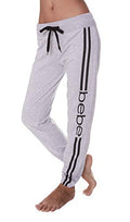 Women's Jogger Sweatpants with Gathered Cuffs - French Terry Lounge Pants