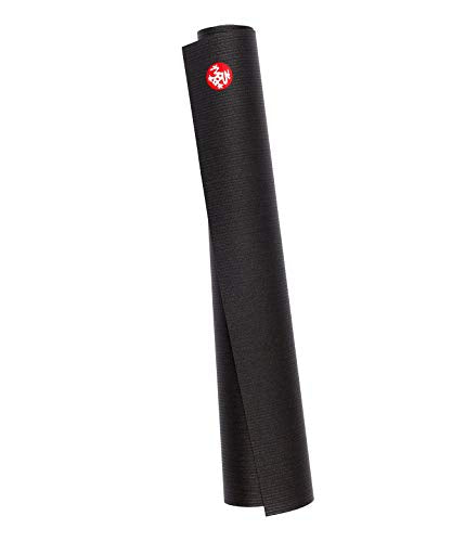 Manduka PRO Travel Yoga Mat Black 71x24in - Foldable, Durable, Hygienic