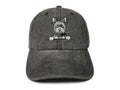 Yorkshire Terrier Embroidered Baseball Hat - One Size Black