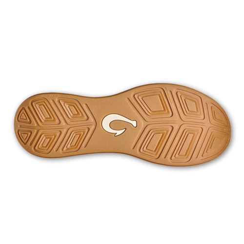 OluKai 'Ahi Men's Water Shoes Blue Pearl/White Sand 10.5 Quick-Drying Marine Sneakers