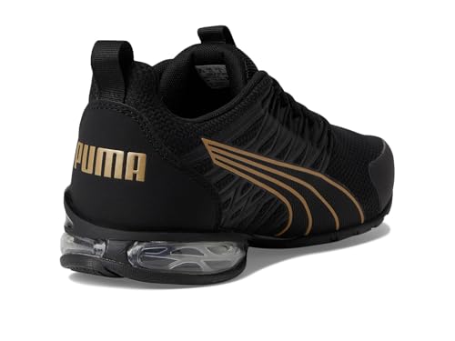 Puma Women's Voltaic Evo Cross Trainer Black/Puma Gold Size 9 – Athletic Sneakers for Running & Gym