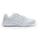 Rebel Athletic Rise White Cheer Shoes - Size 8, Stable Cushion Support