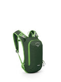 Osprey Moki Kids' Bike Hydration Pack - Green Canopy, 1.5L Reservoir, Kids 4-12