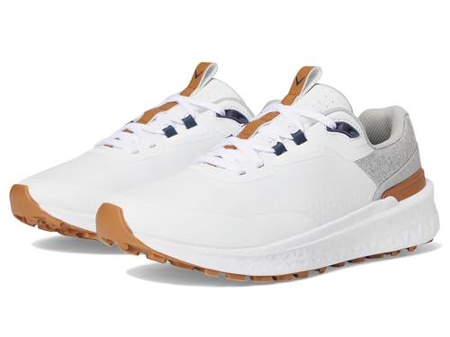 Callaway Pacific XT Spikeless Golf Shoes - White, Size 8