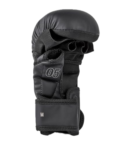 Venum Impact Evo MMA Sparring Gloves - Black, Small