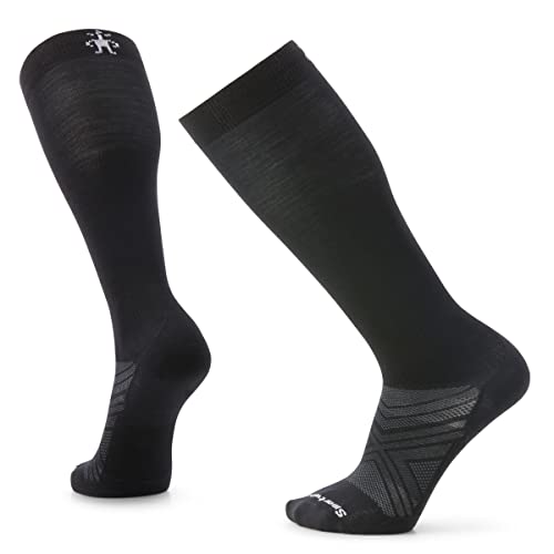 Smartwool Men's Ski Zero Cushion Over The Calf Socks - Large Black