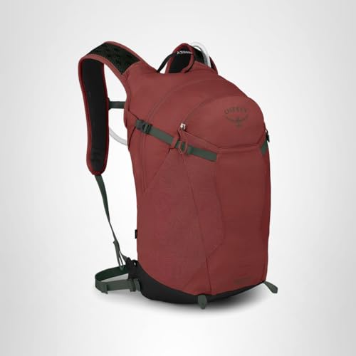 Osprey Sportlite 20L Lightweight Hiking Backpack with Hydraulics Reservoir for Men and Women, Acorn/Bonsai