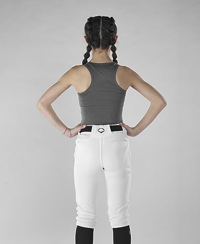 EvoShield Girls Racerback Chest Guard Medium Grey - Youth Protective Sports Gear