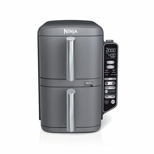 Ninja DoubleStack XL 10 Qt Smart Air Fryer - 6-in-1, Grey, Stackable