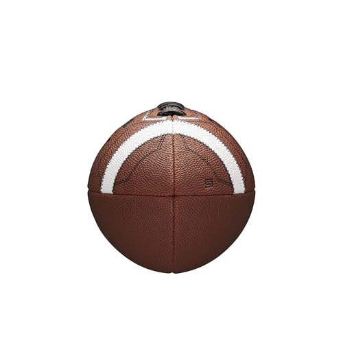 Wilson GST SpeedSkin Official Size American Football - Brown, Grip & Control