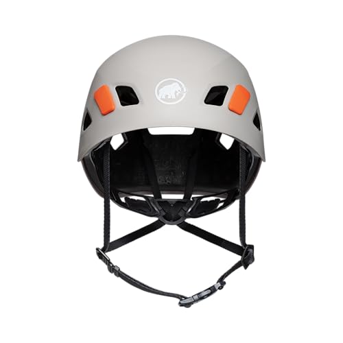 Climbing Helmet with Ventilation and Headlamp Clips - Heavy-Duty Safety Gear
