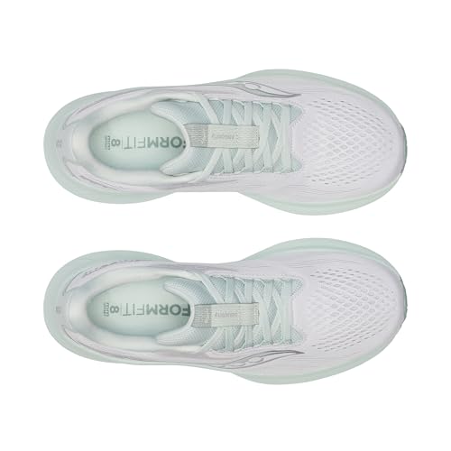 Saucony Women's Ride 18 Running Sneakers Fog/Mist Size 10 - Lightweight Comfort