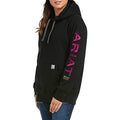 ARIAT Rebar Graphic Hoodie Large Black Purple Men's Work & Casual Midlayer