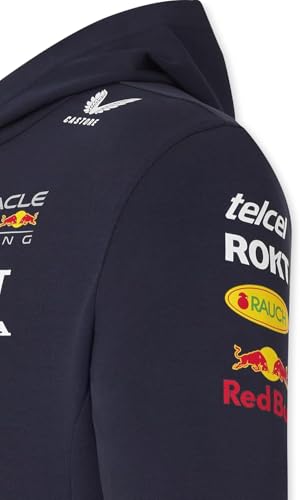 Castore Red Bull Racing F1 Men's 2024 Team Pullover Hoodie - Medium, Navy