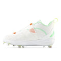 New Balance Men's FuelCell Lindor V2 Baseball Cleats - 11.5 Optic White/Neon Dragonfly/Electric Jade
