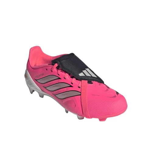 adidas Kids' League Predator Soccer Sneakers - Big Kid 4.5 Solar Turbo/Chrome/Black