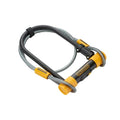 OnGuard Bulldog STD U-Lock with 4ft Cable - 13mm Hardened Steel, 115x230mm, Double Bolt Lock, Z-Cylinder, 5 Keys & Mount