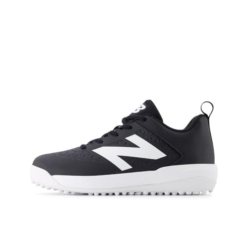 Kids Turf Trainer Shoes 11.5 Wide Black White for Baseball & Sports - New Balance 4040 V8