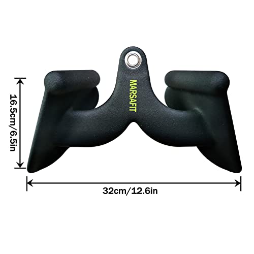 8-Inch Lat Pulldown Bar for Cable Machine Home Gym Strength Training