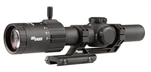Sig Sauer Tango MSR 1-6x24mm Rifle Scope with Illuminated Reticle & Mount