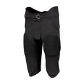 Youth Football Pants with 7-Piece Integrated Pads Large Black