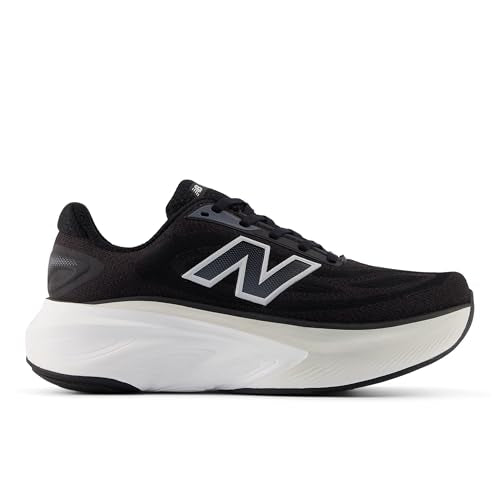 New Balance Women's Fresh Foam X More V6 Running Shoes Black/Grey Size 8