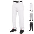 Rawlings Boy's Semi-Relaxed Full-Length Baseball Pants White XL - Solid Colors