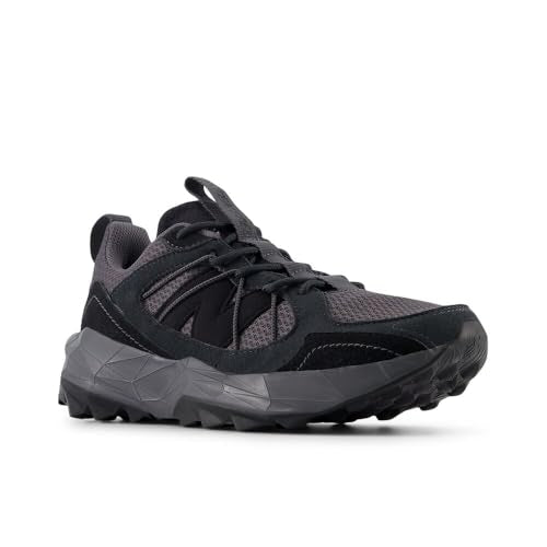 New Balance Women's Dynasoft Tektrel V1 Suede Running Shoes - Black/Phantom, Size 8
