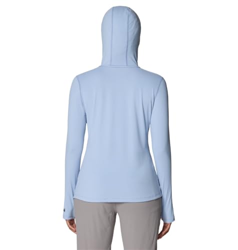 Women's Crater Lake Long Sleeve Hoody - Beach Breeze Small