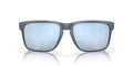 Men's Square Sunglasses with Polarized Lenses - XL Fit, Blue Steel, 59mm