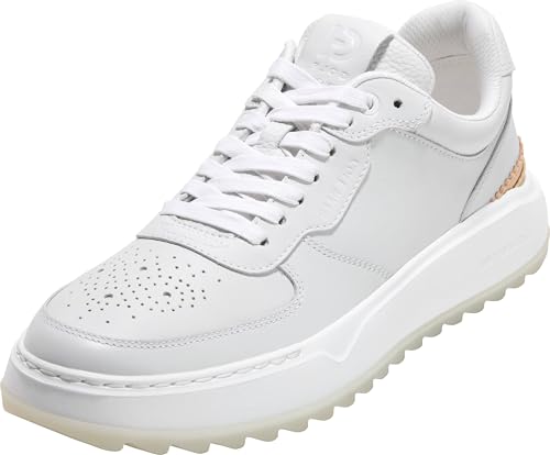 Cole Haan Men's Grandpro Crossover Golf Shoes - 7.5 Optic White Waterproof
