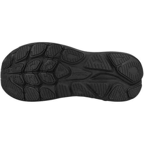 HOKA Clifton 10 Men's Running Shoes - Black/Black, Size 10