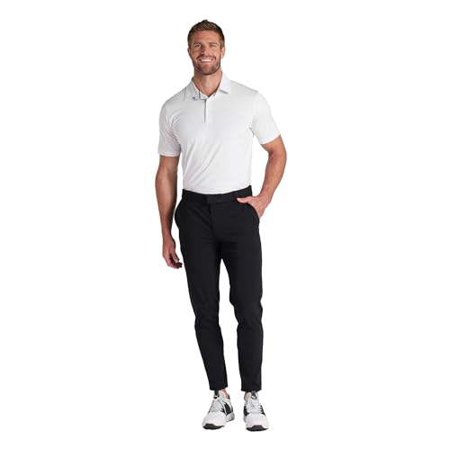 PUMA Mens 101 Evo Pants Casual Lightweight - 35W x 30L, Black
