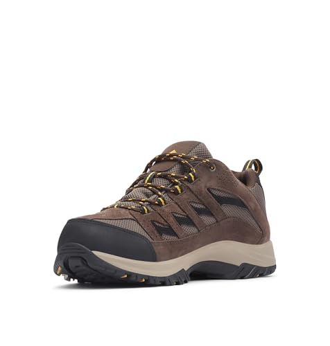 Columbia Men's Crestwood Waterproof Hiking Shoes - Mud/Squash Size 11