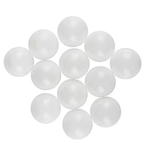 Plastic Ping Pong Balls Pack of 12 - 1.5 Inch Recreational Game Supplies
