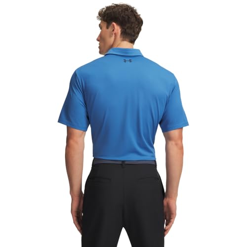 Under Armour Men's Matchplay Polo - X-Large Aegean Blue, Breathable & Quick-Dry