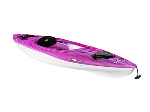Pelican Argo 100X 10ft Sit-On-Top Kayak - Magenta White Variation Lightweight Recreational Boat