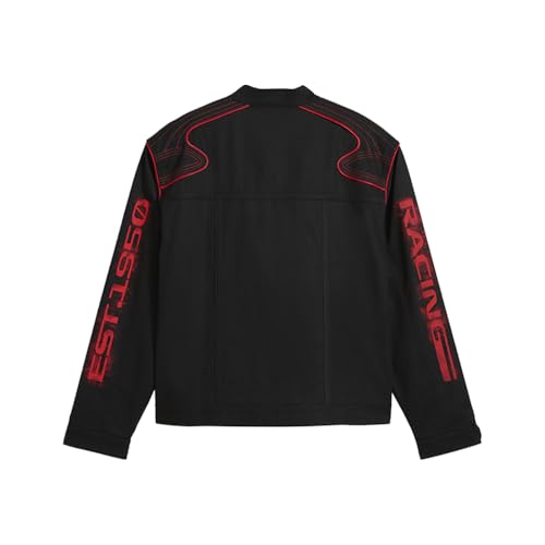 PUMA Mens Formula 1 Racing Jacket Large Black - Motorsport Outerwear