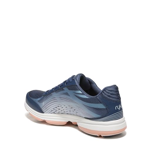 Women's Devotion Plus 3 Walking Shoes Navy 7.5 – Comfortable Fitness Sneakers