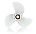 13.5x15 Aluminum Alloy Boat Propeller for Yamaha Outboard Engines - White
