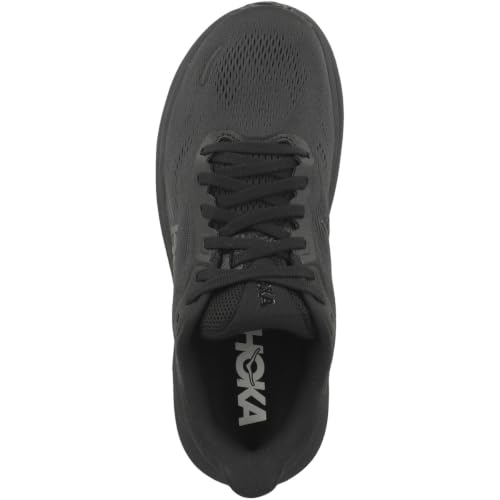 Hoka Clifton 11 Running Shoes - Black/Black, Size 9