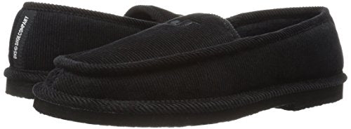 DVS mens Francisco Deegan Slipper, Black Corduroy, 10.5 US