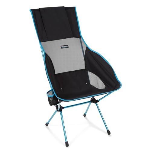 Helinox Savanna High-Back Collapsible Camping Chair - Black