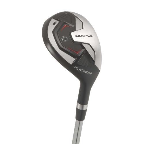 Wilson Men's Profile Platinum Complete Golf Club Set - Right Hand, Regular Carry Stand Bag