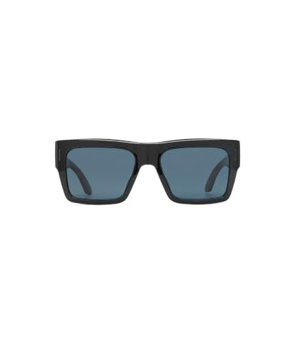 Spy Optic Bowery Square Sunglasses with Polarized Gray Lenses - Black / Murdered Out