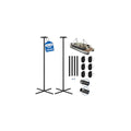 Boat Cover Support Poles - Heavy Duty Adjustable 25-62 Inches, 2 Pack - Reinforced Steel