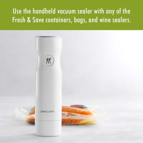 ZWILLING Fresh & Save Handheld Vacuum Sealer Machine - White / Pump