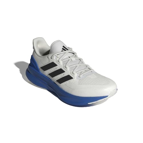 adidas Men's Ultrarun 5 Running Shoes - 10.5 Crystal White/Black/Blue
