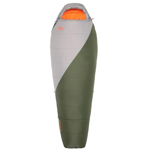 Kelty Cosmic Synthetic Fill 40°F Backpacking Sleeping Bag - Green / Regular (2022)