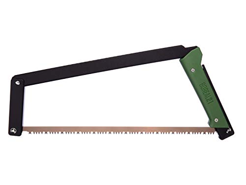 21-Inch Folding Saw with All-Purpose Blade - Green, Lightweight Camping Tool